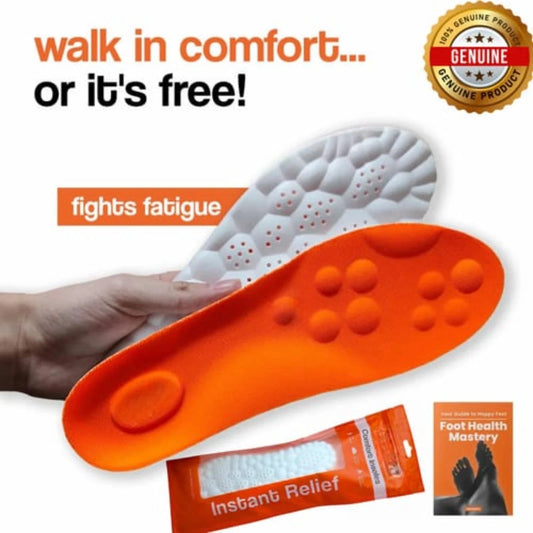 Tălpi Originale, Talpă de Masaj 4D, Comfort Boosting, Tălpi Termice din Spumă cu Memorie, Talpă Confortabilă cu Suport pentru Arc, Ortopedic pentru Bărbați și Femei