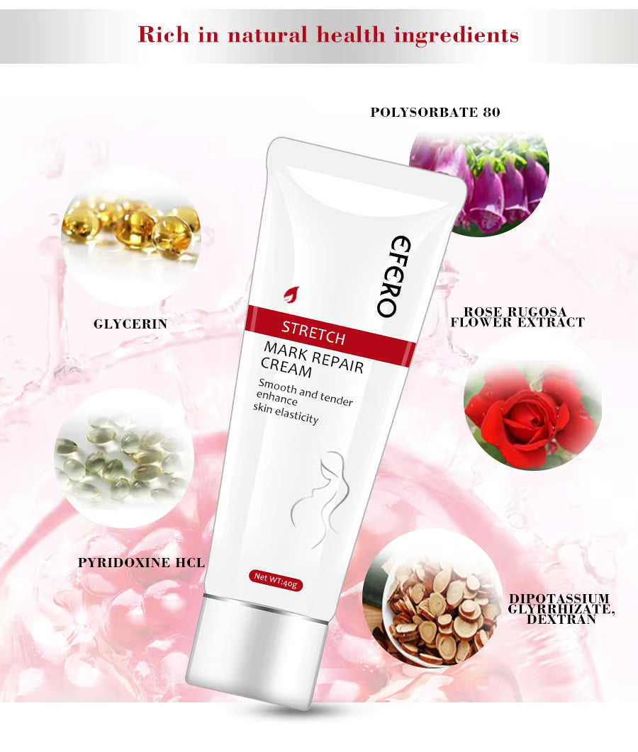 Crema EFERO pentru Vergeturi, Efect de Regenerare Celulara, Redare Elasticitate, Elaimei Stretch Mark